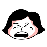 facial expression sticker png