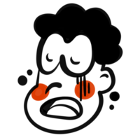 facial expression sticker png