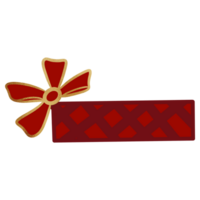 rood Kerstmis Cadeau png