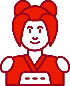 icono de vector de mujer