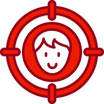 icono de vector de destino