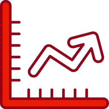 Graph Vector Icon