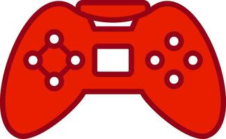 icono de vector de controlador de juego