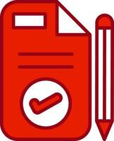 Pen And Paper Vector Icon