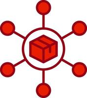 Distribution Center Vector Icon