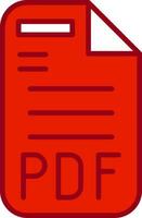 Pdf Vector Icon