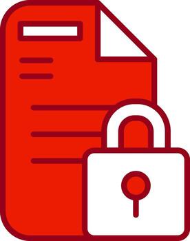Secure Folder Vector Icon