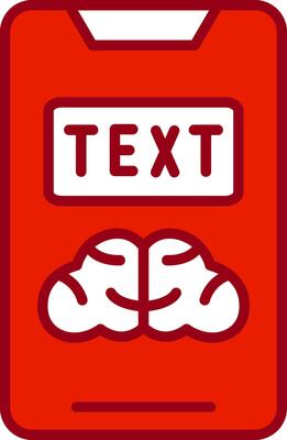 Text Vector Icon