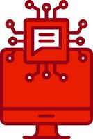 Artificial Intelligence Vector Icon