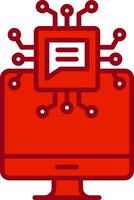 Artificial Intelligence Vector Icon