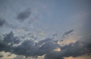 Cloudy sky for natural background and wallpaper. photo