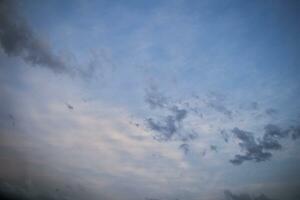 Cloudy sky for natural background and wallpaper. photo