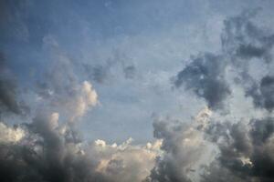 Sky and cloud for natural background. photo