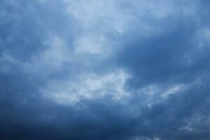 Dramatic cloud and sky background. photo