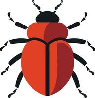Beetle Head Monogram Beetle Crown Design vector