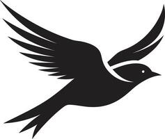 colibrí armonía búhos sabiduría emblema vector
