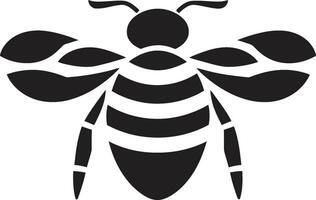 Beehive Crowned Crest Beehive Leadership Symbol vector
