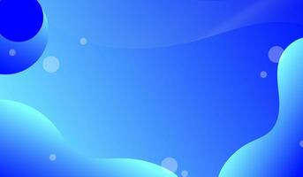 Abstract blue gradient background design with stylish elements photo