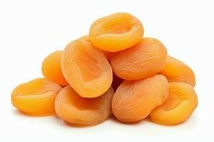 Golden Dried apricot. Generate Ai photo