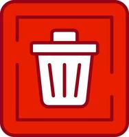 Trash Sign Vector Icon