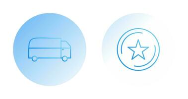 favorite and home delivery  Icon vector