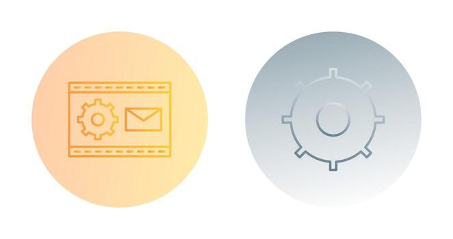 blogging Servicio y ajuste icono vector