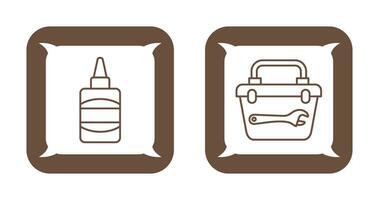 Glue and construction Icon vector