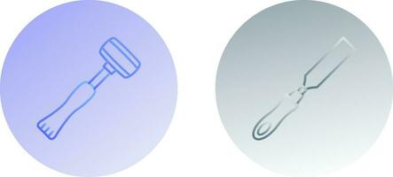 Sledgehmmer and Chisel Icon vector
