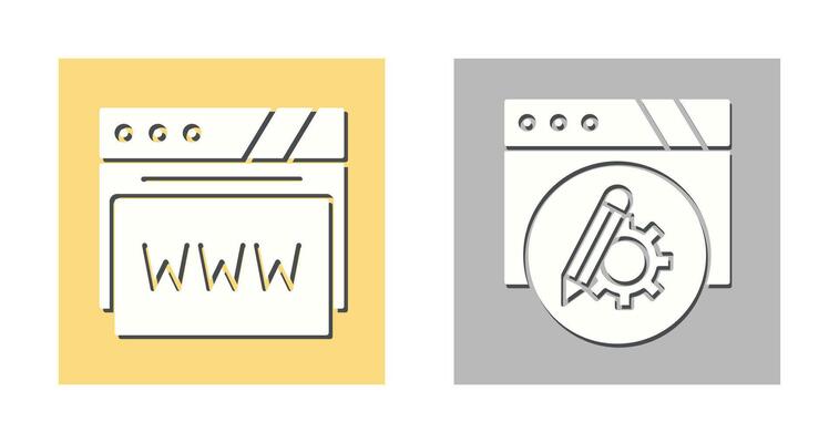 Setting and Web Browser Icon