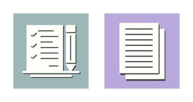 Agreement and Document Icon vector
