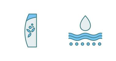 Natural and Moisture Icon vector