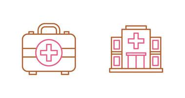 First Aid Kit and Healthcare Icon vector