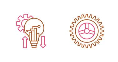 Analysis and Setting Icon vector