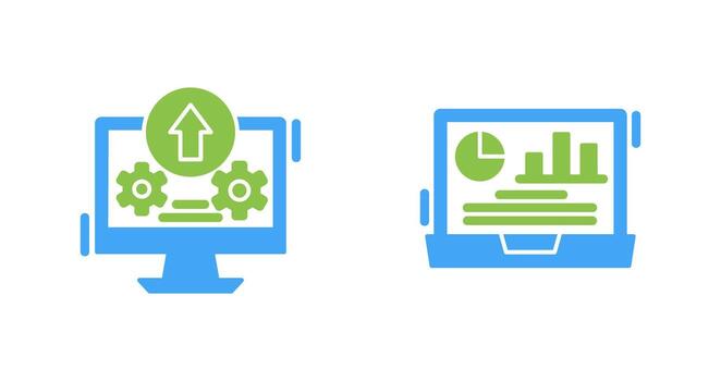 subir y tablero icono vector