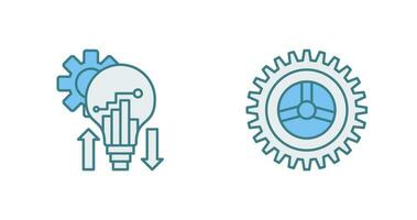 Analysis and Setting Icon vector