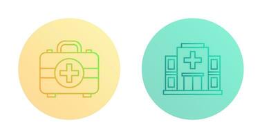 First Aid Kit and Healthcare Icon vector