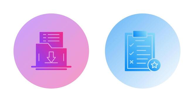 salvar lista y tarea lista icono vector