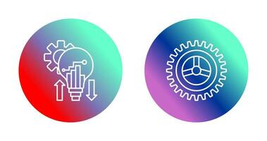 Analysis and Setting Icon vector