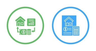 Investment and Accounting Icon vector