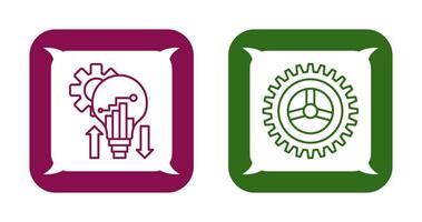 Analysis and Setting Icon vector