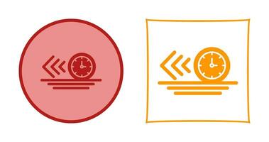 Stopwatch and Check List Icon vector
