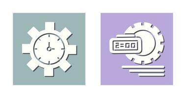 Time Management and Time Management Icon vector