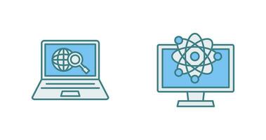 Explore and Science Icon vector