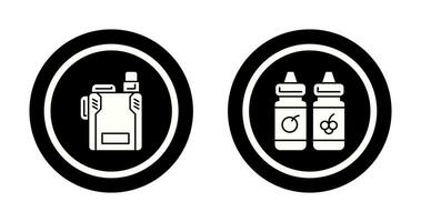 Vape and Vape Liquid Icon vector
