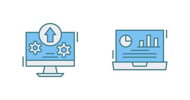 subir y tablero icono vector