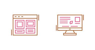 Layout and Usability Icon vector