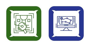 Order Tracking and Location Icon vector
