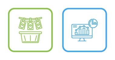 Money Laundering and Monitering Icon vector