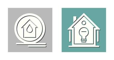Fire Alarm and Home Automation Icon vector