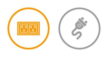 Socket and Plug Icon vector